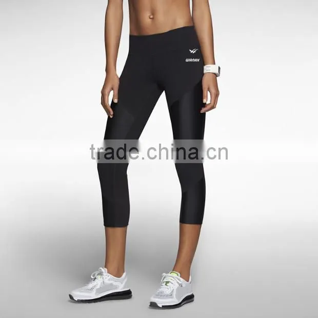 2014 Custom Strut Crop Womens Running Tights
