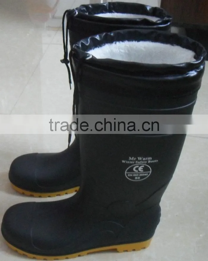 Professional Impact Resistant PVC Chemical Tamp Resistance Safety Boot