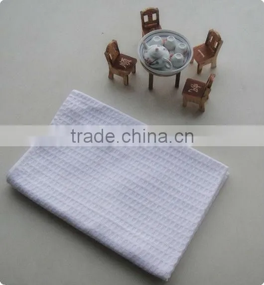 100 cotton pure white waffle weave kitchen towels