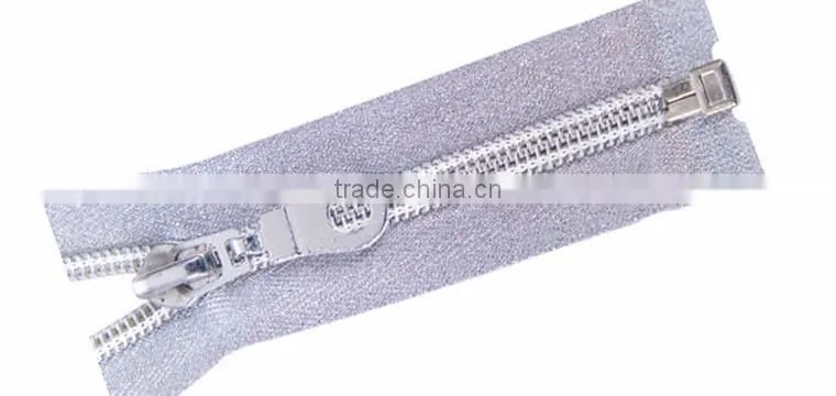 No.5 Silver Teeth O/E Nylon Zipper
