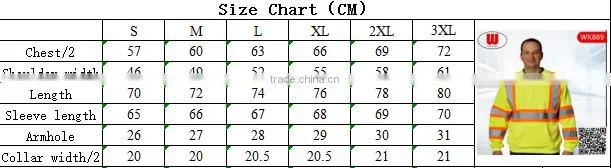 Full zipper reflector hooded jacket