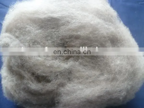 factory direct hot sale Sheep Wool Open Tops White 20.5mic/44mm