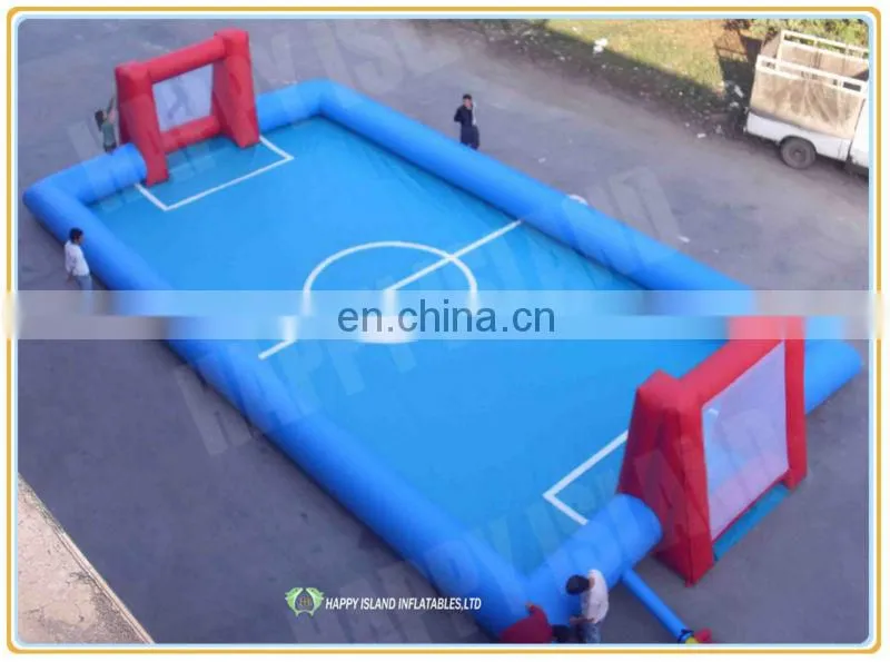 Infaltable soccer football field for soccer bubble on sale