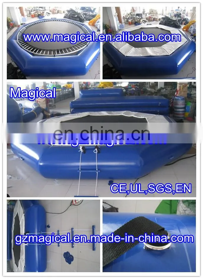 hot sale inflatable water trampiline inflatable water park inflatable water game