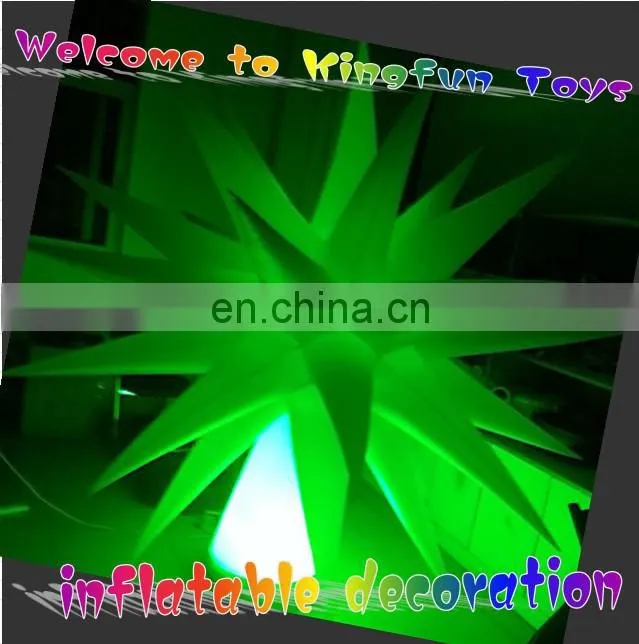 2014 Outdoor/indoor show/festival Lighting inflatable LED cone decor