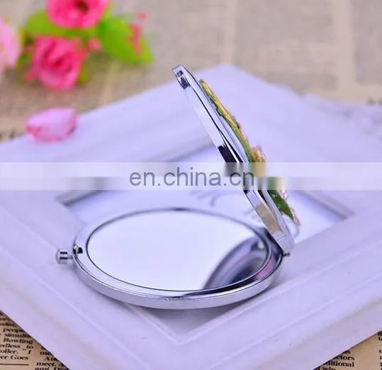 Dolphine Design Your Own Compact Mirror Big Makeup Mirror Portable Cosmetic Mirror