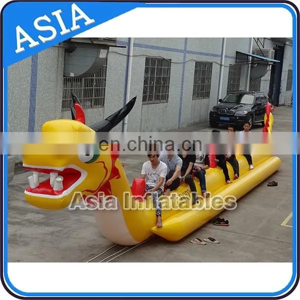 New design customized inflatable banana boat for water sports
