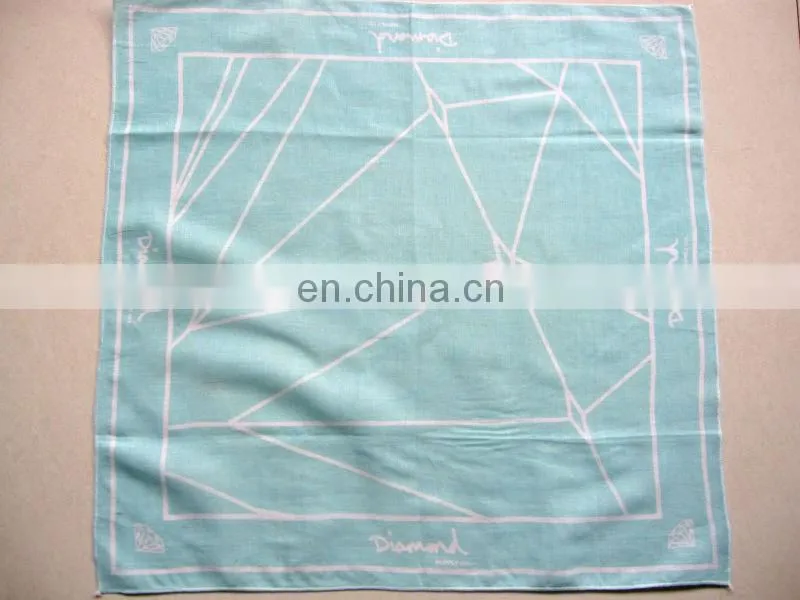 2014 21*21 Inches cotton Square Bandana/Multiscarf Supplier