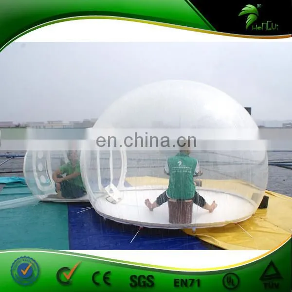 2016 Outdoor Camping Inflatable Clear Tent, Igloo Inflatable Lawn Tent, PVC Bubble Tent For Sale