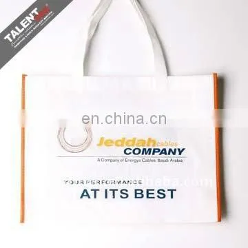 custom printed brand logo reusable non woven shopping bag