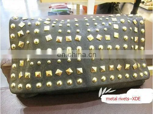 2014 hot metal rivets for leather bags