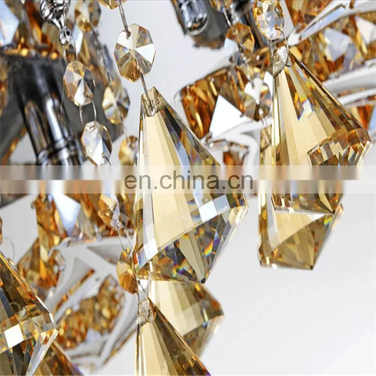 Factory price hot sale led fancy crystal ceiling light for living room