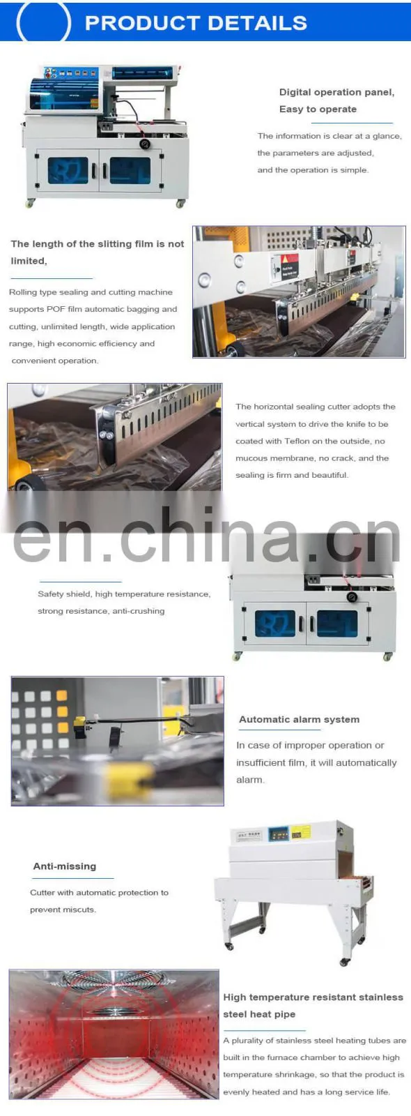 Chinese factory butter wrapping machine