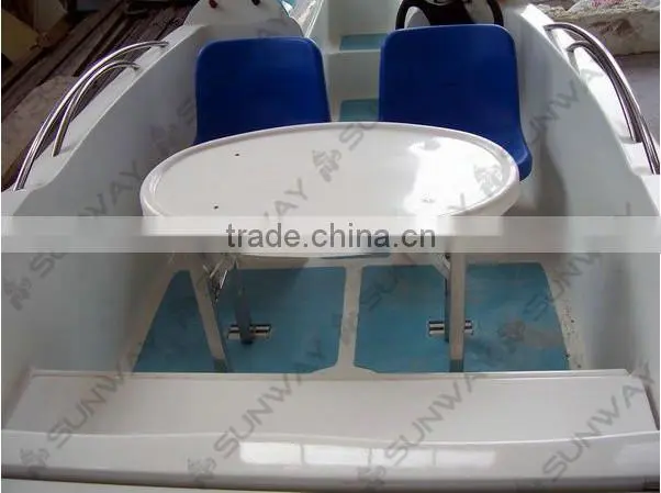 300W 500W Fibreglass electric boat