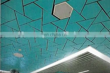 Colorful Design Celings Access Panel Aluminum Access Panel Air Ventilated Ceiling for Subway Station Interior Ceiling Decoration