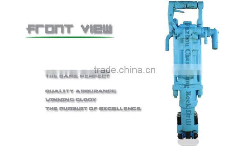 Powerful hammer rock drill YT27