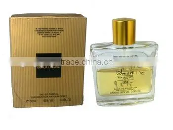active blue men smart collection perfume atomizer with glass perfume bottle