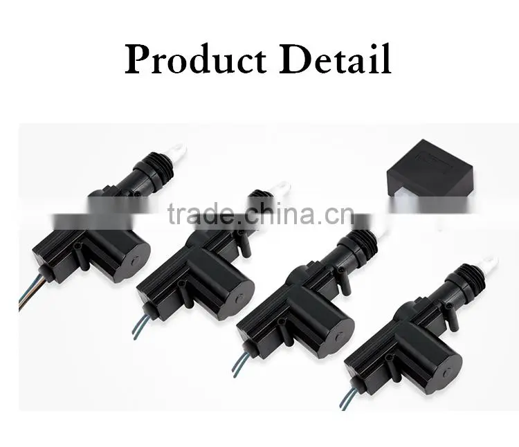 Universal 5 wire door lock unlock actuator, heavy duty power central master motor