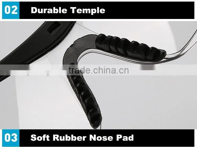 Hot new products for 2016 summer custom industrial dustproof safety glass eye protection onion cutting goggles