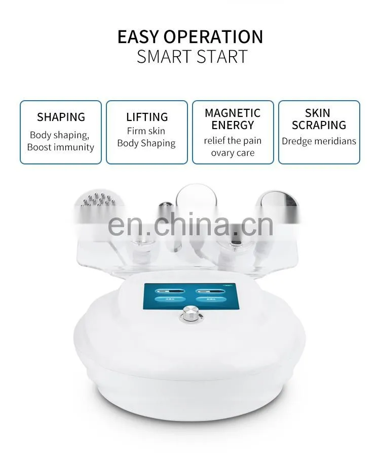 Portable 5D Carving weight Loss Shaping Instrument RF Vacuum Body Massage Slimming Machine 80K Cavitation Personal Care Machine