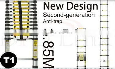 Folding Climb Ladder Aluminium Telescopic Ladder Step Ladder