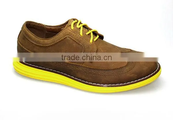 men leather brogue shoes china