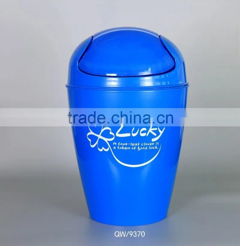 Plastic Mini mushroom Table Trash Can/waste bin
