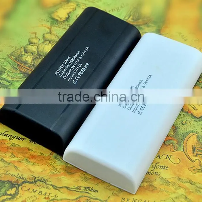 2015 Piano shape high quality 15000mah power bank with ledlighting