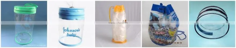 2015 fashion waterproof pvc phone bag with string for swimming