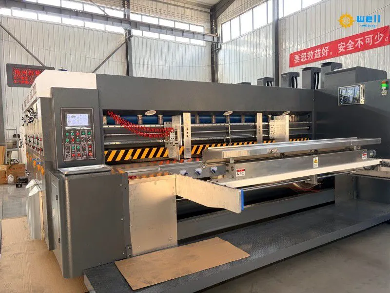 carton printing die cutting slotting machine manufacturer