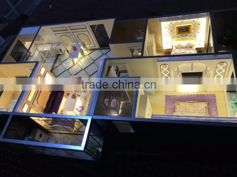 Customized 3D interior family model scale model making home layout model making 3d building model miniature