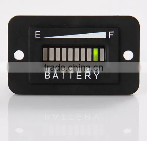 Battery charge Indicator 12V 24V 36V 48V 72V for golf carts car forklift ebike