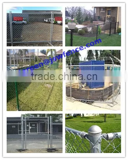Hot dipped galvanized detention facility fencing