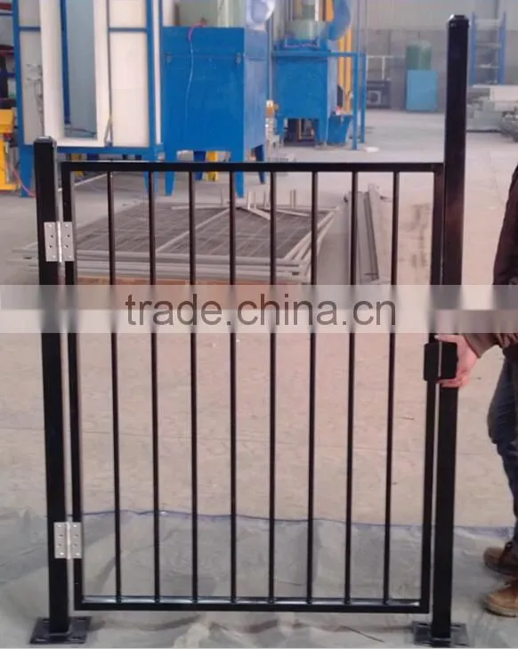 security wrought iron pool fence