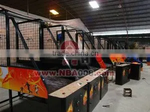 QH durable street basketball shooting game machine