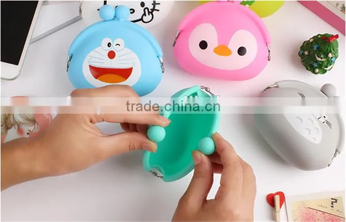 Purse silicone cheap silicon jelly purse silicone clutch purse