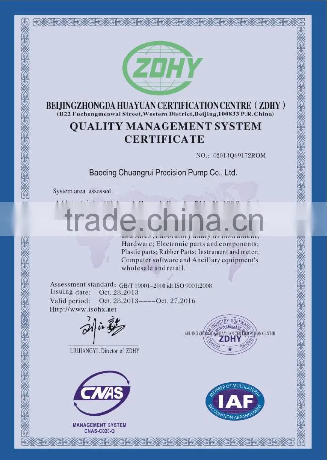 Online Monitoring peristaltic pump OEM306/WP110