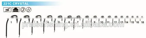 Red Paint High carbon steel hooks fishing wholesale fishing hook