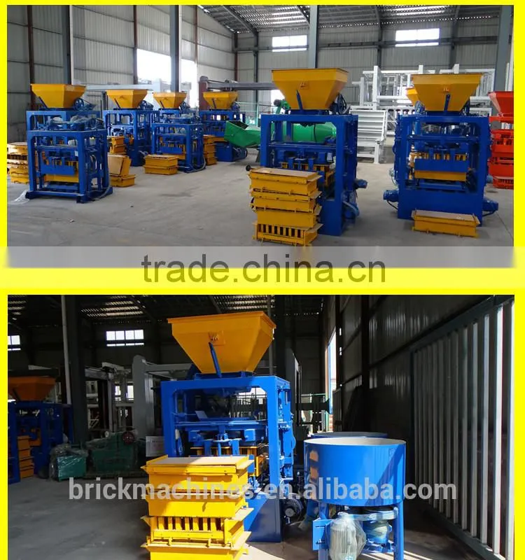 QT40-1 alibaba price machine hollow block making& electronical automatic paving bricks machines products for sale