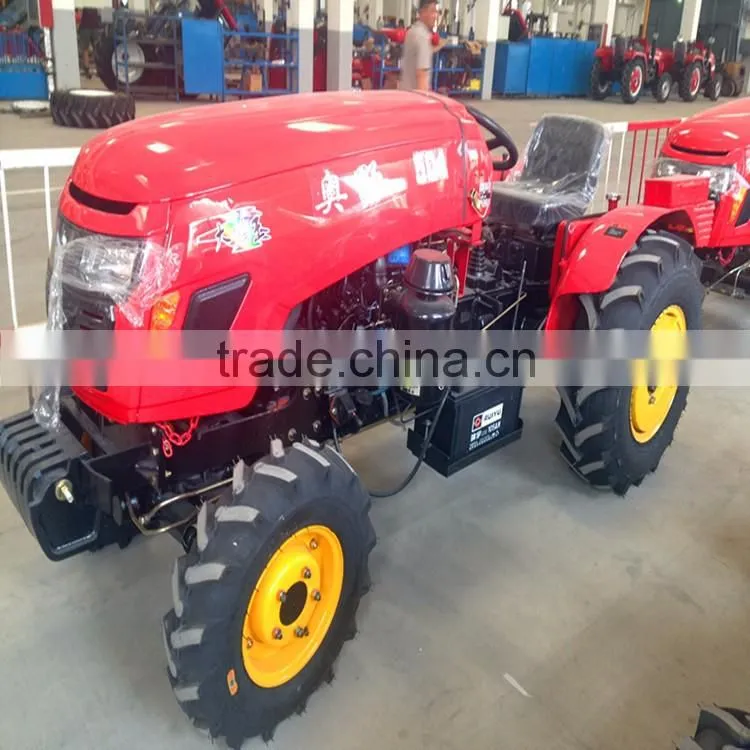 Chinese 50hp multi-purpose farm mini tractor orchard tractors for sale