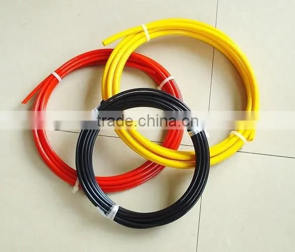 Free sample polyamiade PA reinforced double layer nylon tubing several color( Blue, yellow, Red, black, white)