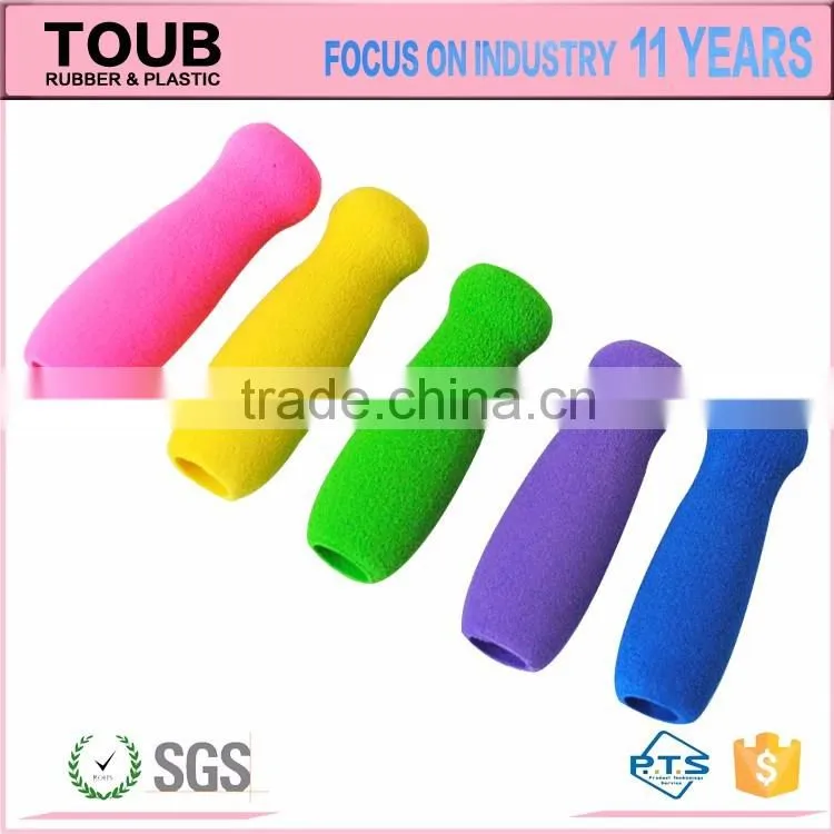 High Quality Print Advertisement Custom Lable Rubber Pencil Grip