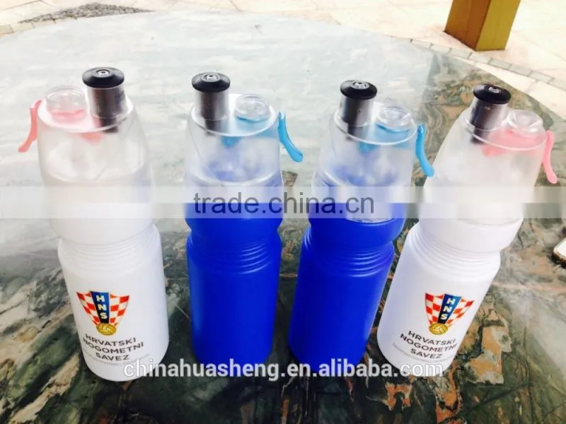 550ml PE Sport Bottle with Spray Head