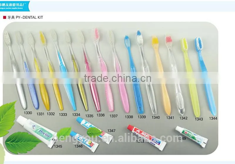 2014 high quality customized plastic travel folding toothbrush