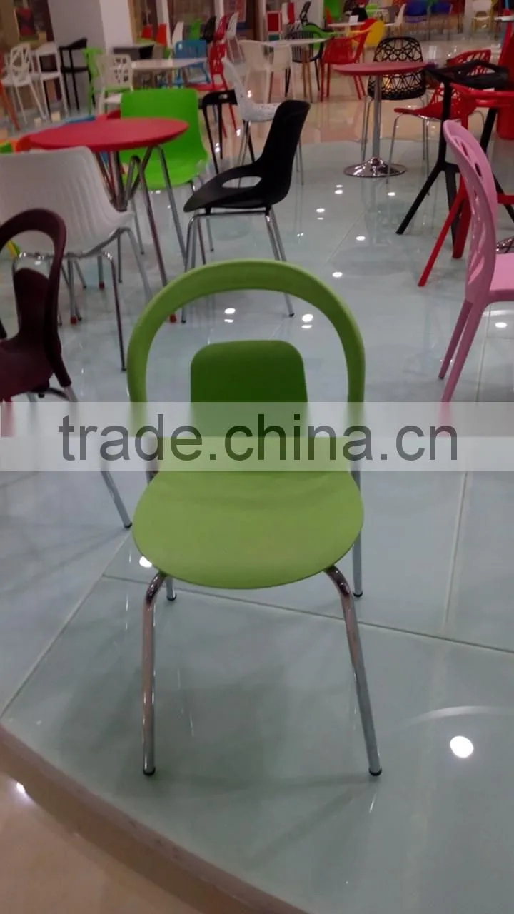 outdoor armless plastic stacking chair cheap chairs HYH-9122