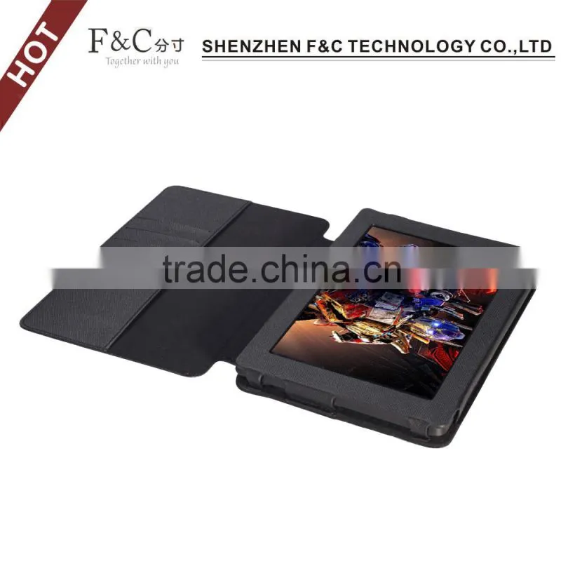 Ultra-thin PU stand case for Amazon Kindle Fire HD 7 case for kids