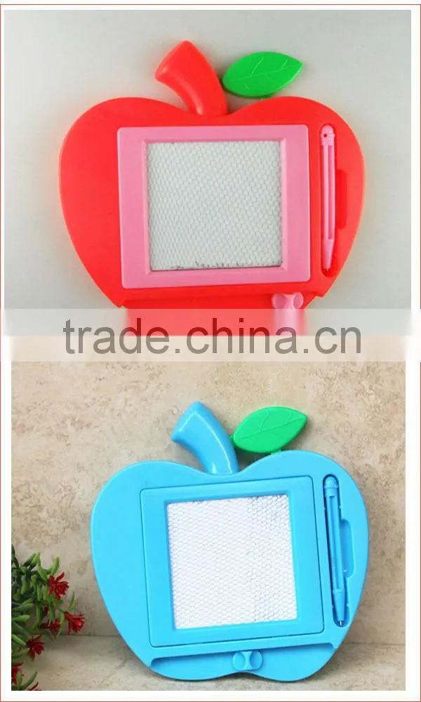 No -toxic plastic kids erasable drawing board with plastic pen