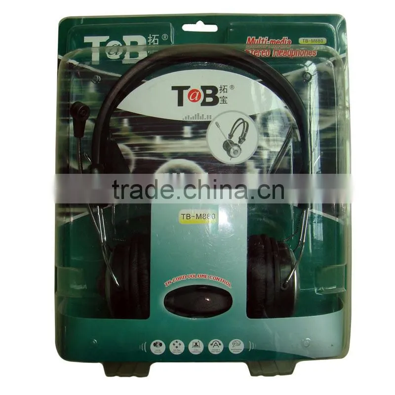 2015 cool design headsets for computer, stereo headphones with mic, wireless headset with removable mic