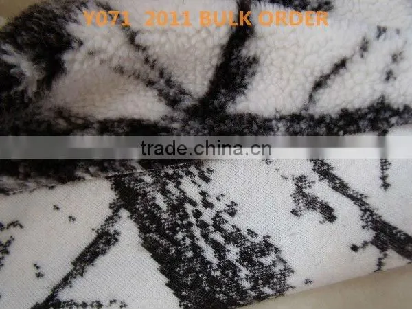 Jacquard Fake Sherpa Fabric