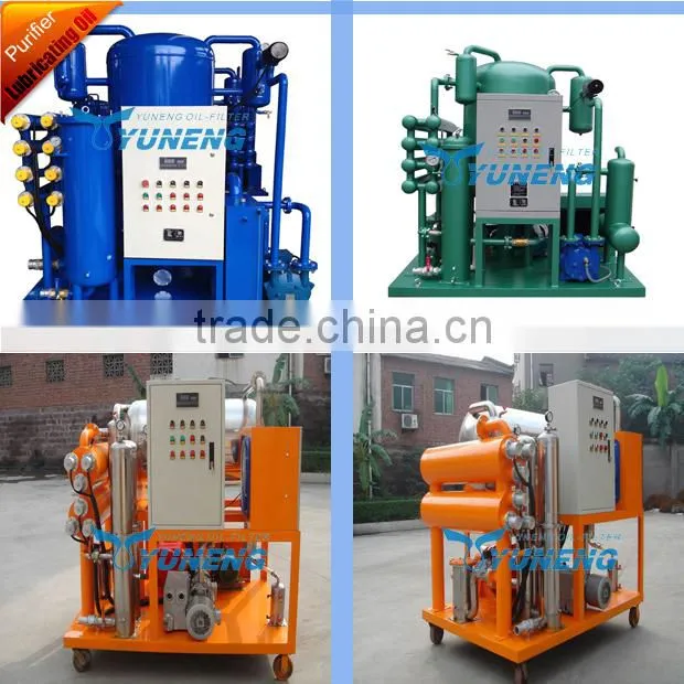 TOP quality and High Efficiency Lube Oil Vacuum Oil Purifier